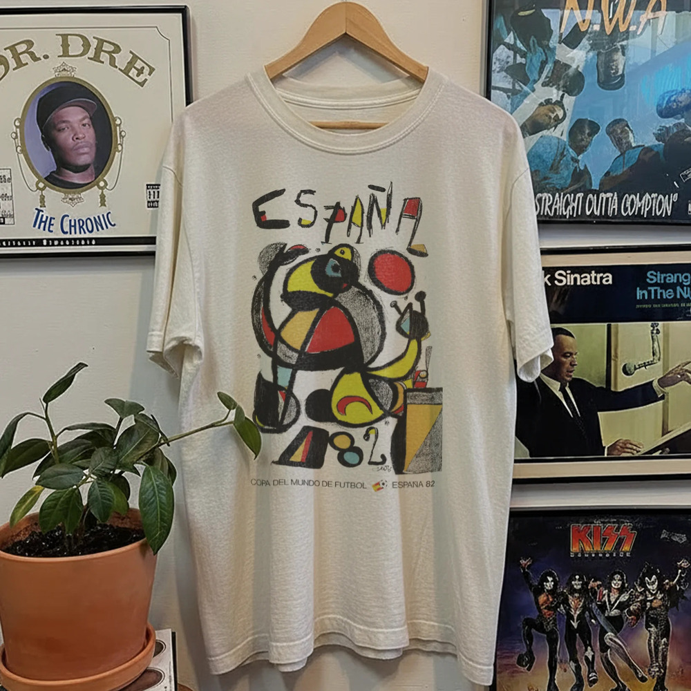 82 Spain World Cup España , White Tee